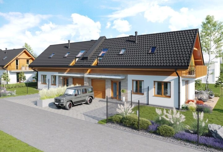 Nowy dom z dużą działką 4.38 a | Mników