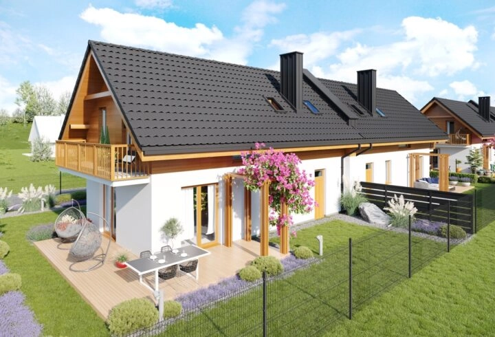 Nowy dom z dużą działką 2.95 a | Mników