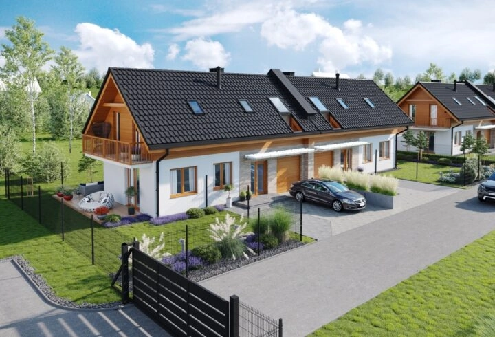 Nowy dom z dużą działką 2.95 a | Mników