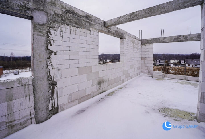 Dom 115m2, Alwernia Stan surowy+ dach