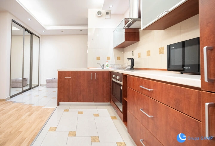 2 pok*Wiślane Tarasy*klimatyzacja, balkon, garaż