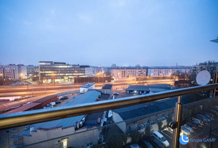 2 pok*Wiślane Tarasy*klimatyzacja, balkon, garaż