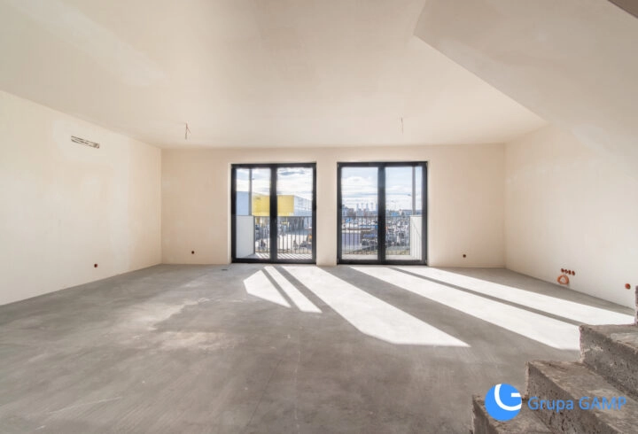 Dwupoziomowe 101m2 przy Galerii Bronowice 2xbalkon