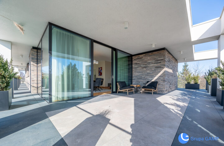 4-pok. Apartament 152 m2, taras 117 m2, Dębniki