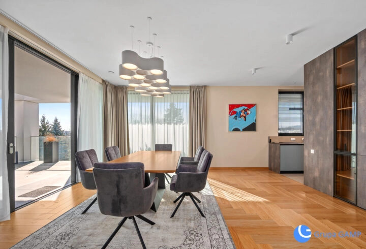 4-pok. Apartament 152 m2, taras 117 m2, Dębniki