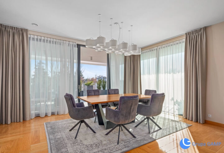4-pok. Apartament 152 m2, taras 117 m2, Dębniki