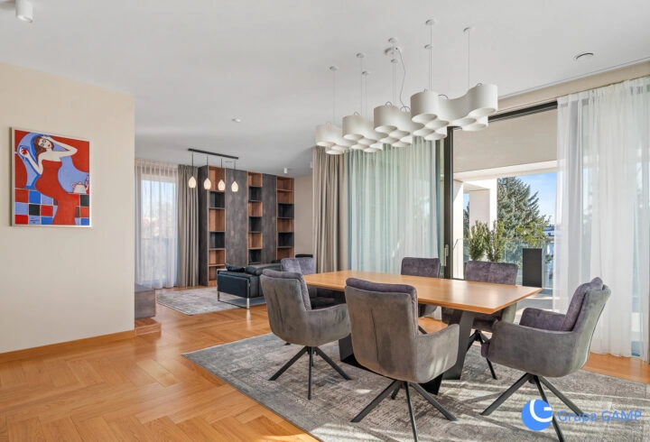 4-pok. Apartament 152 m2, taras 117 m2, Dębniki