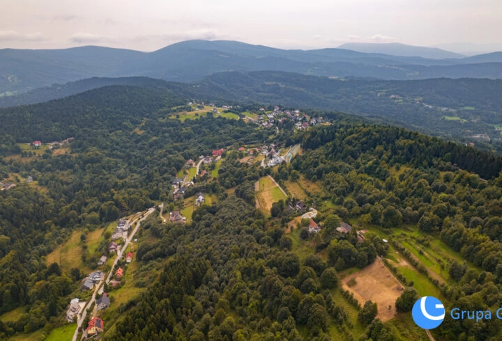 Widokowa działka budowlana - Chełm 13 ar pod bud.