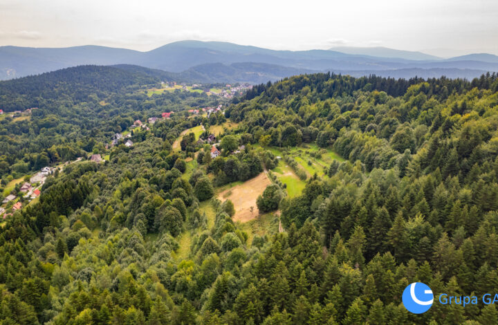 Widokowa działka budowlana - Chełm 13 ar pod bud.