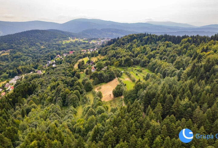 Widokowa działka budowlana - Chełm 13 ar pod bud.