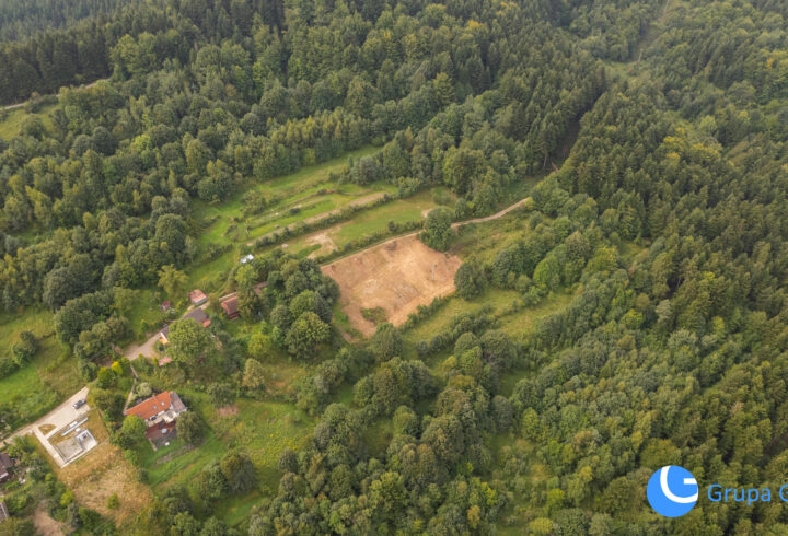 Widokowa działka budowlana - Chełm 13 ar pod bud.