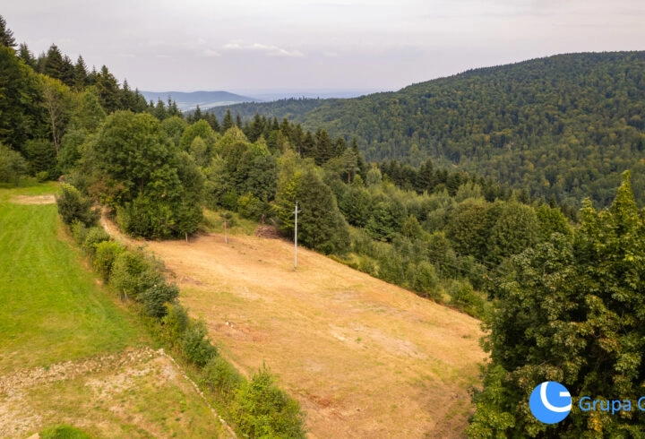 Widokowa działka budowlana - Chełm 13 ar pod bud.