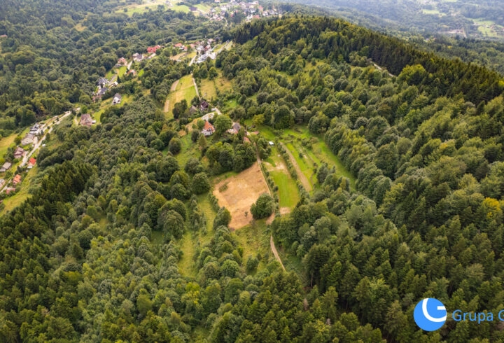 Widokowa działka budowlana - Chełm 13 ar pod bud.
