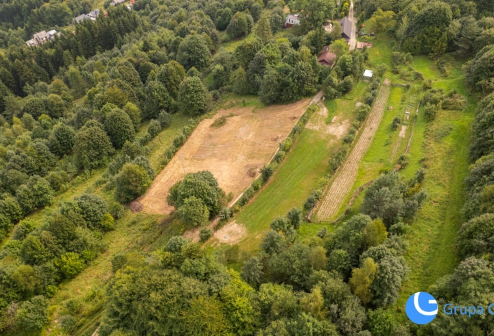 Widokowa działka budowlana - Chełm 13 ar pod bud.