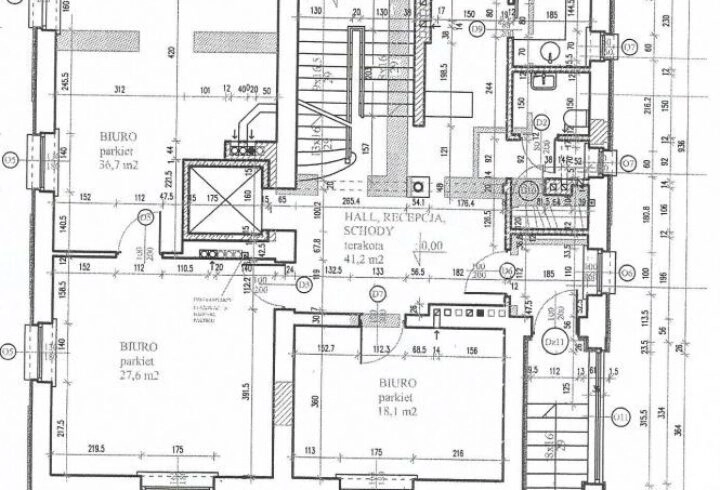 Budynek biurowy z parkingiem, ul. Królowej Jadwigi