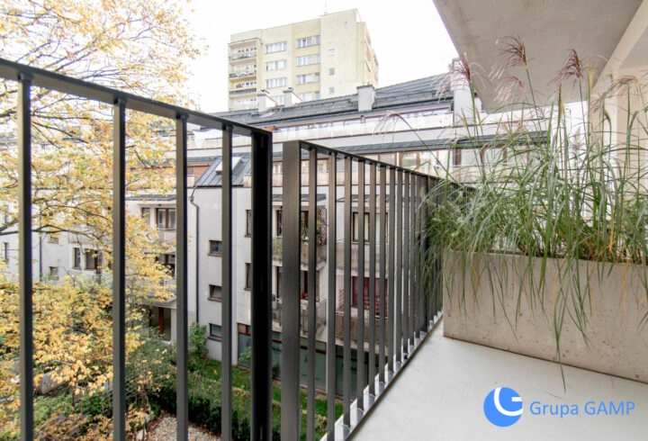 Nowoczesne studio, blisko centrum! 30m+ balkon