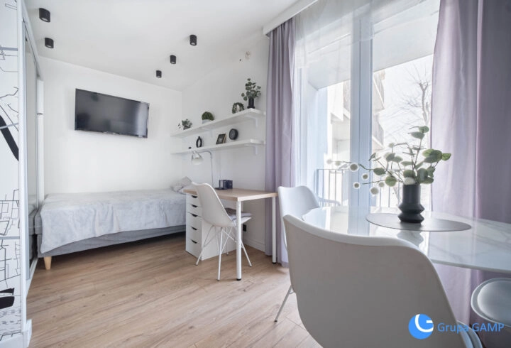 Nowoczesne studio, blisko centrum! 30m+ balkon