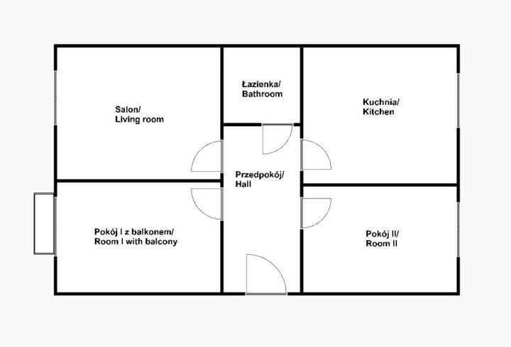 3 pokoje I os. Willowe I akceptacja zwierząt I