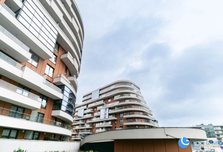 Nowoczesne studio* Wiślane Tarasy 2.0* 6 piętro