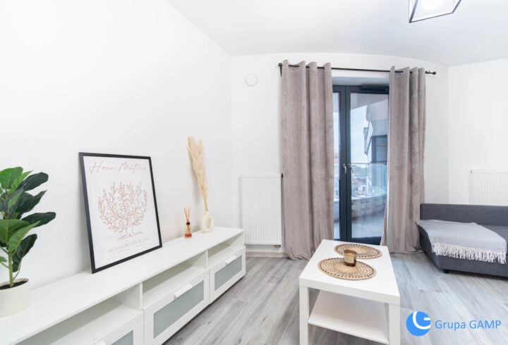 Nowoczesne studio* Wiślane Tarasy 2.0* 6 piętro