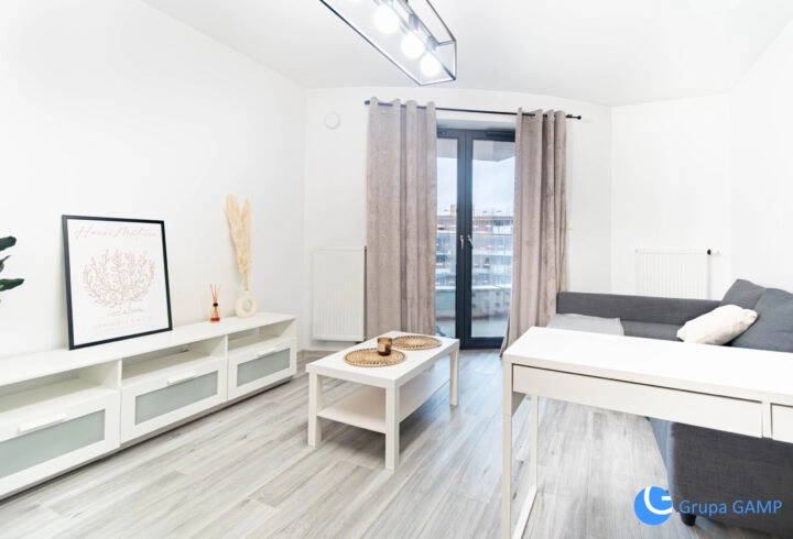 Nowoczesne studio* Wiślane Tarasy 2.0* 6 piętro