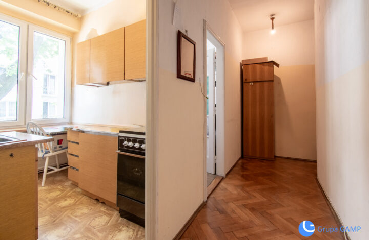 Kameralna kamienica przy ul. Spokojnej, dwa pokoje