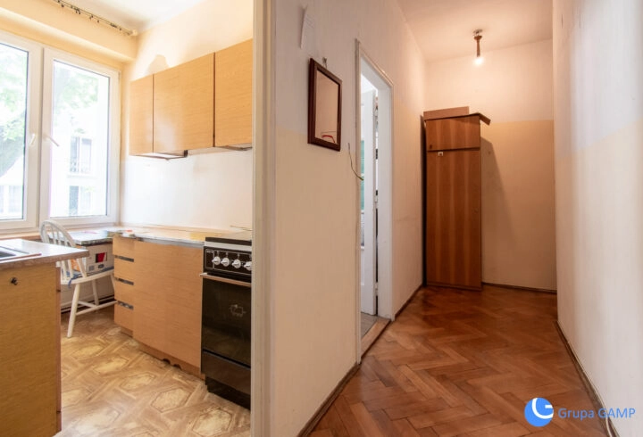 Kameralna kamienica przy ul. Spokojnej, dwa pokoje