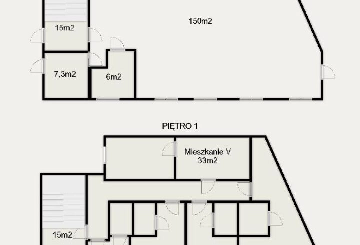 Budynek usługowo-mieszk. 330m2 |Chrzanów | Centrum