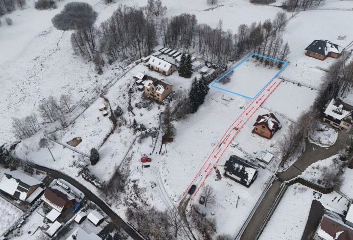 Widokowa działka 13,4 ar w Sieprawiu | Media!