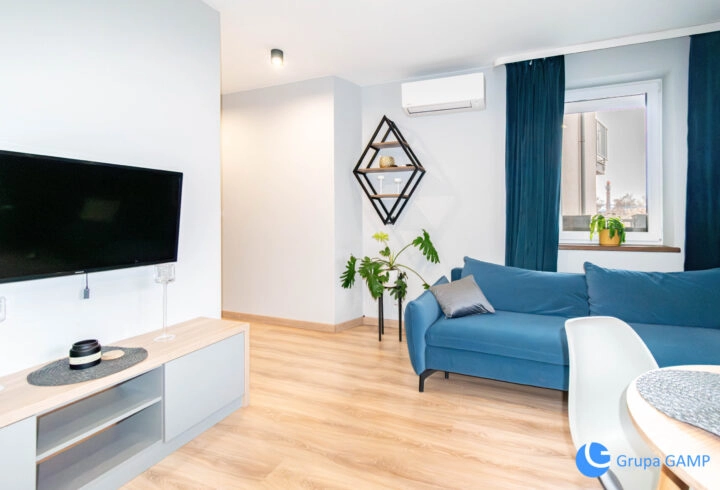 2-pok. *Na Dołach* Zabłocie, klimatyzacja, balkon