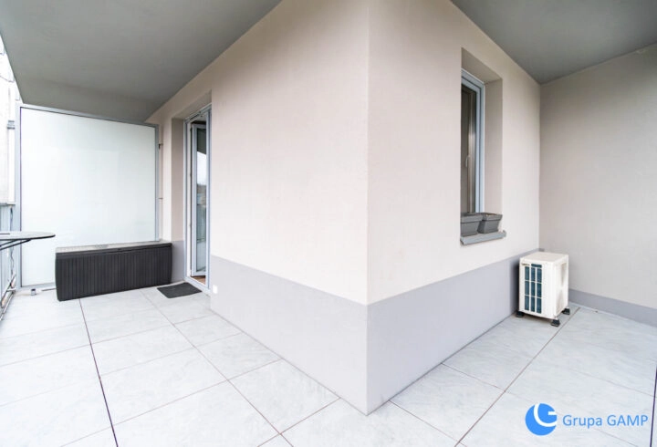 2-pok. *Na Dołach* Zabłocie, klimatyzacja, balkon