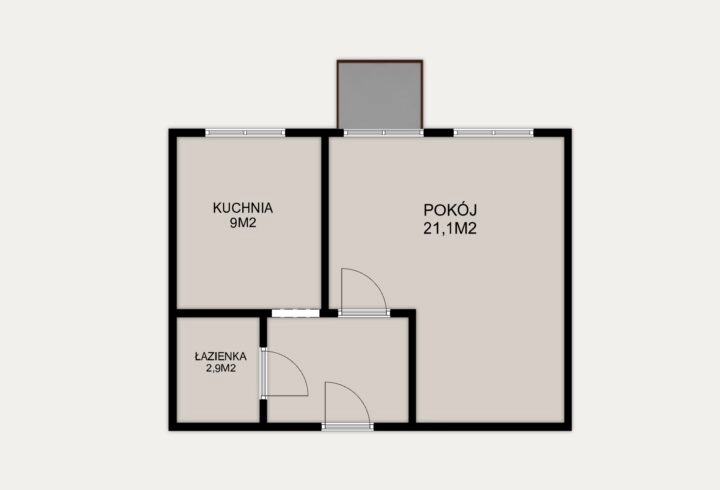 Kawalerka | 39m2 | Trzebinia | Gaj