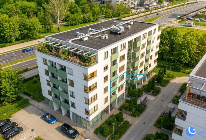 Grzegórzki|2 pokoje z balkonem, garażem i komórką