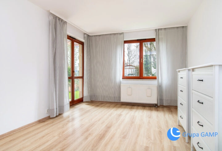 *Chancard Residence*, 58m2, Bronowice, ogród.