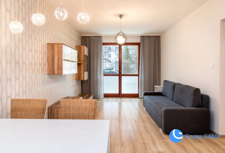 *Chancard Residence*, 58m2, Bronowice, ogród.