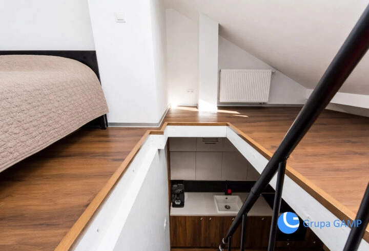 Wykończone studio z antresolą na Starym Mieście!