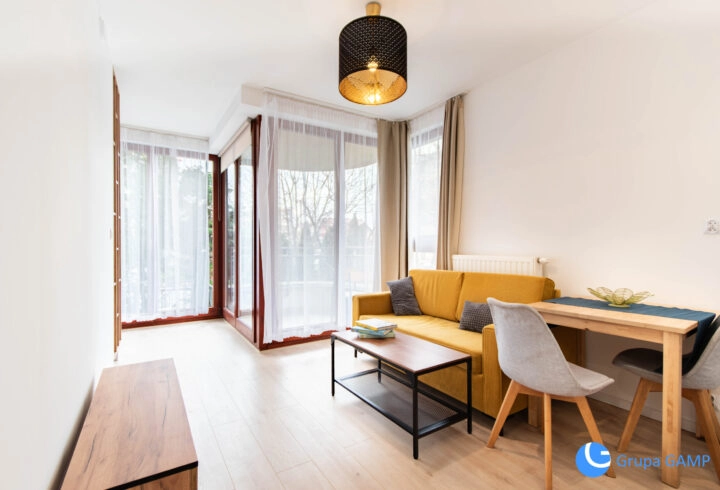 Nowoczesne studio *Lubostroń* 30m2 ogród | balkon