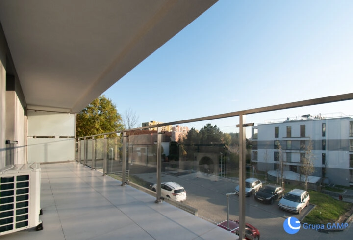 3pok. 51m2 +balkon 30m2, parking, klima,Łagiewniki