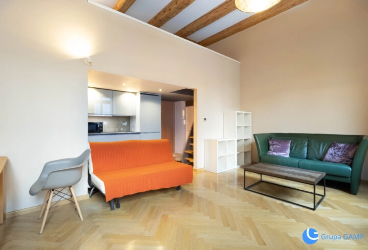 Jasne | 40 m2 | Antresola | Wawel | Św. Gertrudy