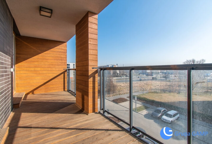 Słoneczne 2-pok z tarasem i garderobą *BAGRY PARK*