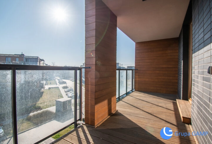 Słoneczne 2-pok z tarasem i garderobą *BAGRY PARK*