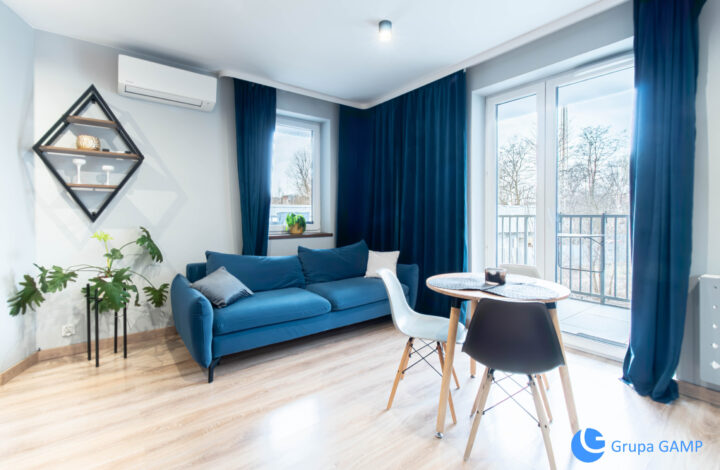 2-pok. *Na Dołach* Zabłocie, klimatyzacja, balkon