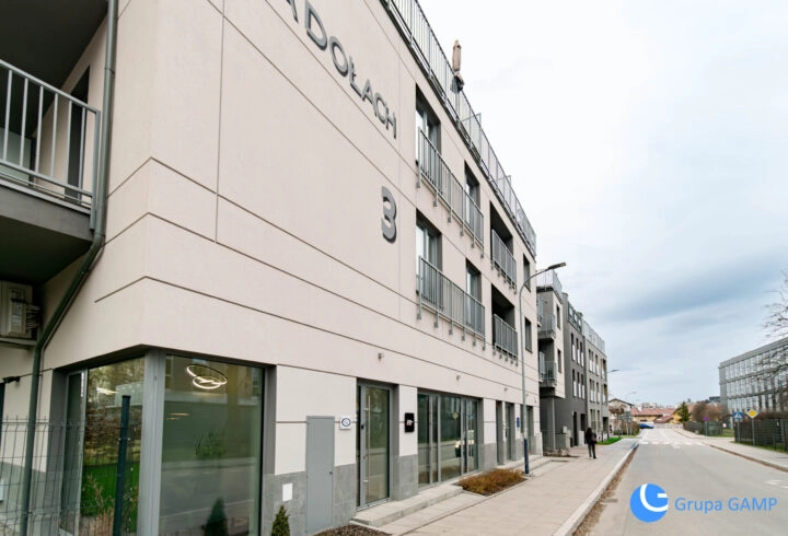 2-pok. *Na Dołach* Zabłocie, klimatyzacja, balkon