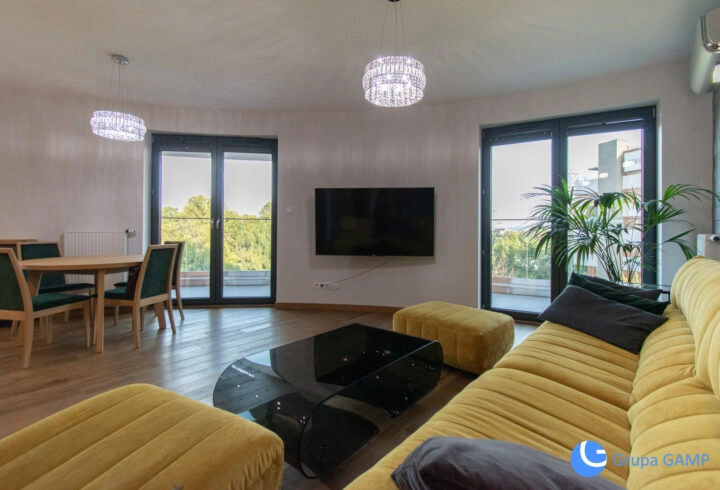 3-pok mieszkanie z klimatyzacją, Wiślane Tarasy