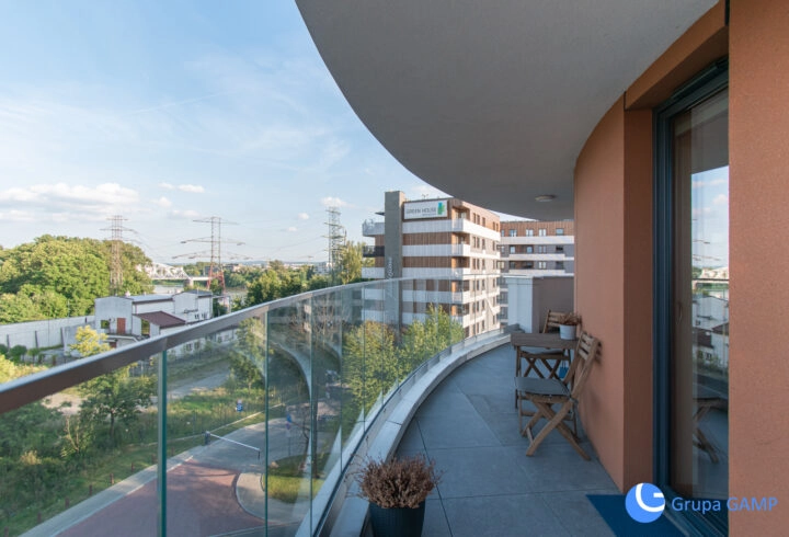 3-pok mieszkanie z klimatyzacją, Wiślane Tarasy