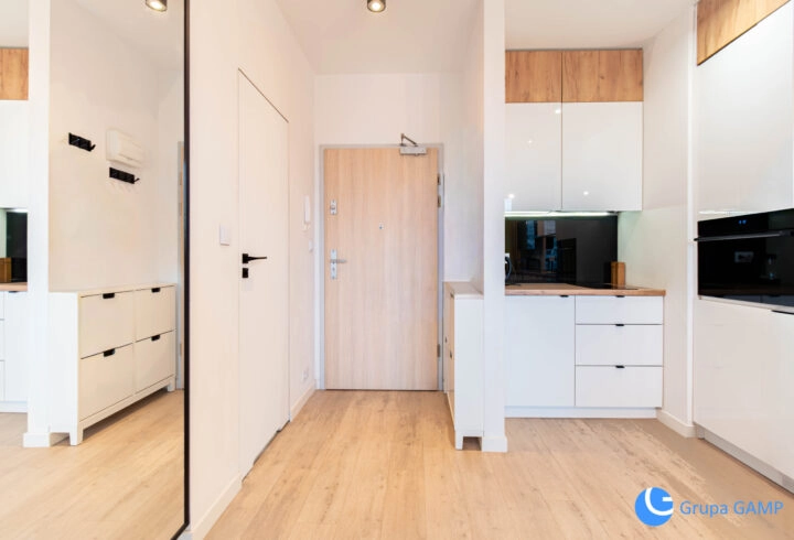 Nowoczesne Studio *Mogilska* 6 piętro | loggia