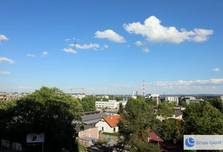 Nowoczesne Studio *Mogilska* 6 piętro | loggia