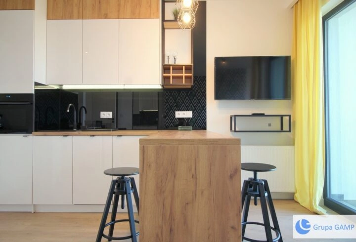 Nowoczesne Studio *Mogilska* 6 piętro | loggia