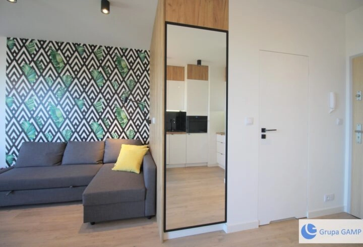 Nowoczesne Studio *Mogilska* 6 piętro | loggia