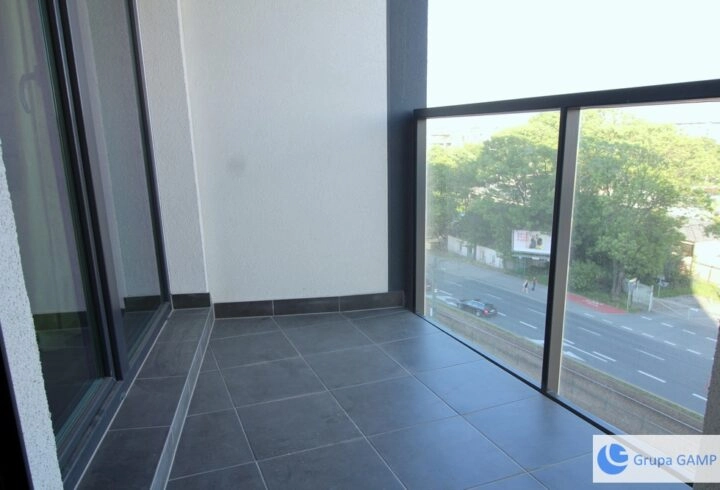 Nowoczesne Studio *Mogilska* 6 piętro | loggia